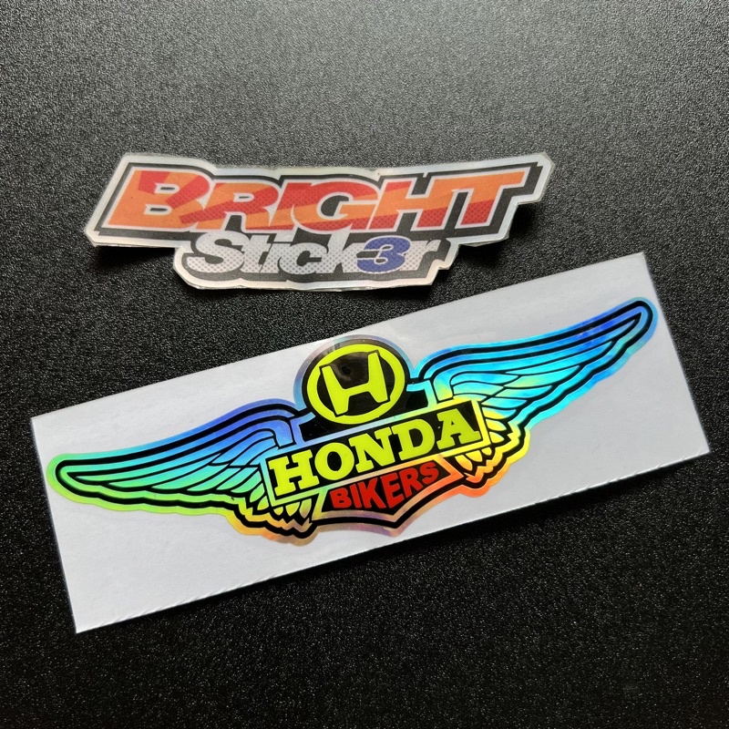 STICKER stiker HONDA BIKERS Cutting