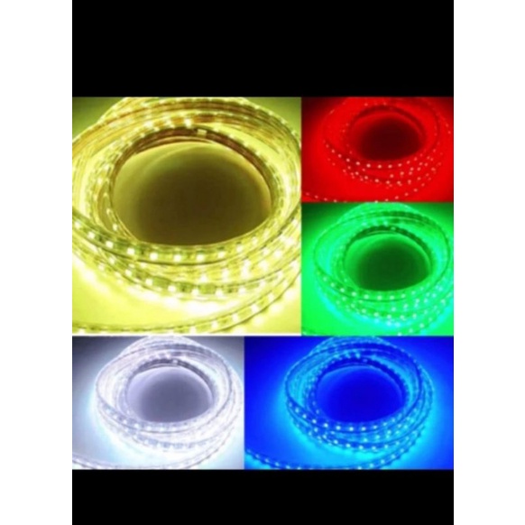 lampu selang outdoor led strip bulat paket 10m 10 m led hias pohon  cafe outdoor