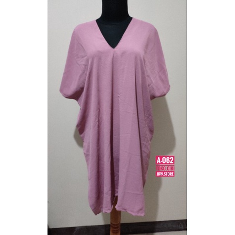 [A-062] NEW ATASAN PANJANG V-NECK LONG SQUARE NAGITA SLAVINA PINK