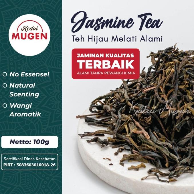

Premium Green Tea Jasmine/Melati 100g