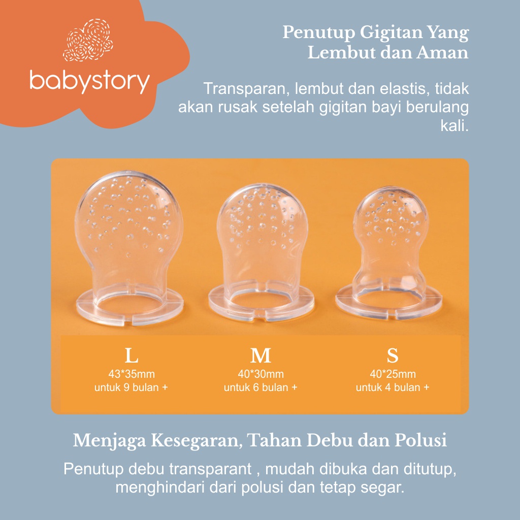 Empeng buah bayi dot buah bayi baby fruit feeder teether buah