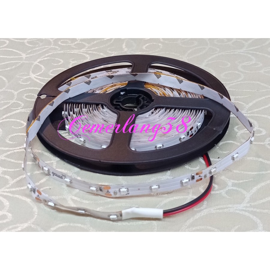 LED Strip SMD 3528 Merah/Red DC 12V IP33 INDOOR N Gel