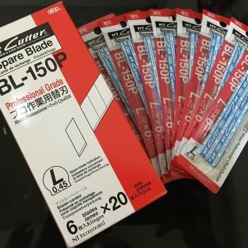 

Cutter blade NT BL150 Original Japan per box isi 20 pack