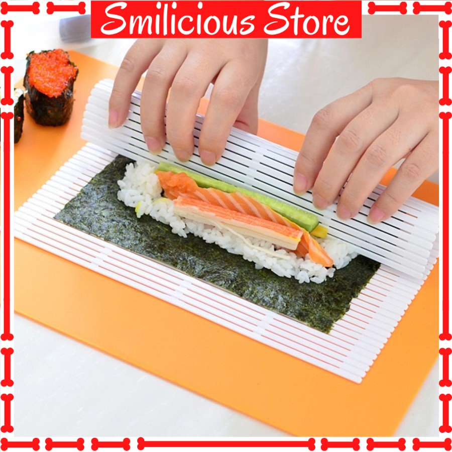 Penggulung Sushi Roller Alas Gulung Sushi Tikar Penggulung Sushi Makisu Mat Roll