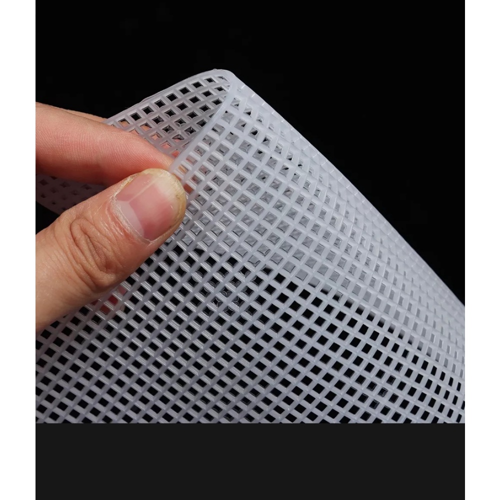 Plastik Kanvas - Canvas Plastik Lembaran - Jaring Tas Rajut