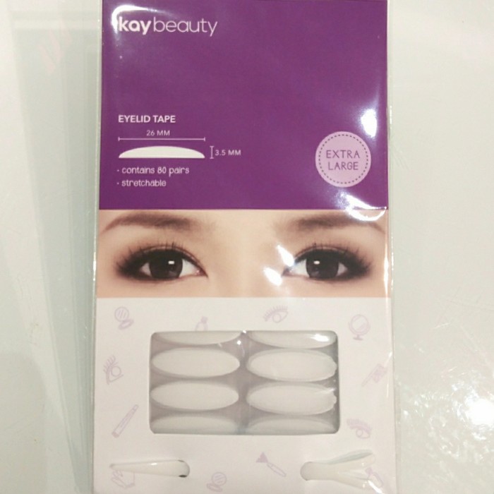 Elt Kay Beauty 80Pairs Xl Eyelid Tape