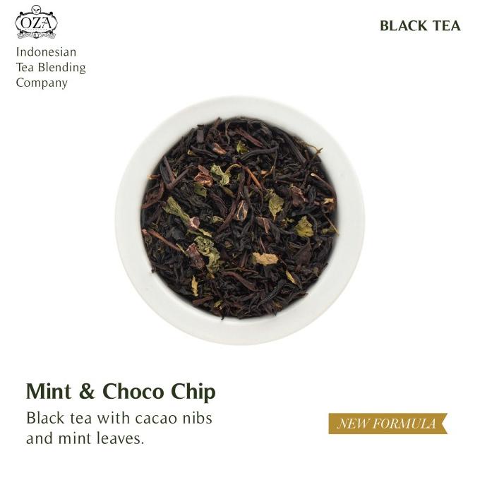 

OZA Tea - Mint & Choco Chip | Black Tea | 40 gram (20 cups)