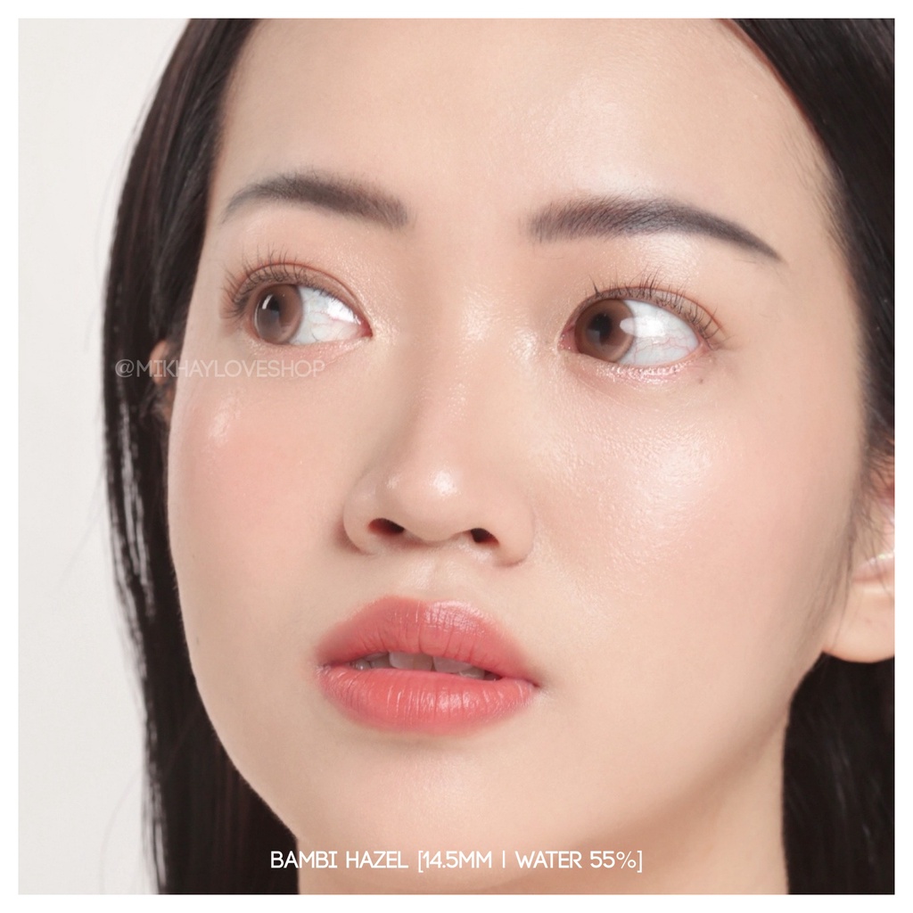 MIKHAYLOVESHOP Softlens Bambi Hazel | Kittykawaii