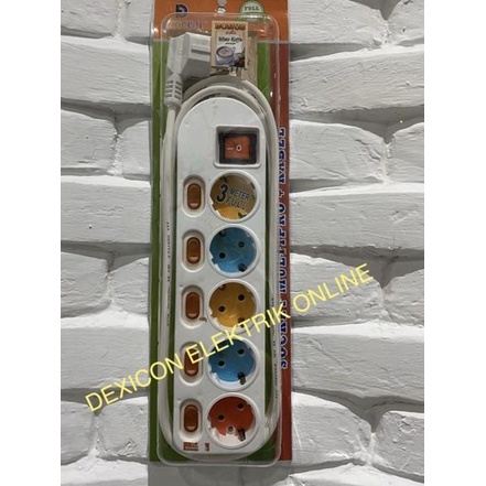 Super Tambahan Stop kontak/multipro 5 Lubang/terminal colokan listrik/colokan listrik/sambungan colo