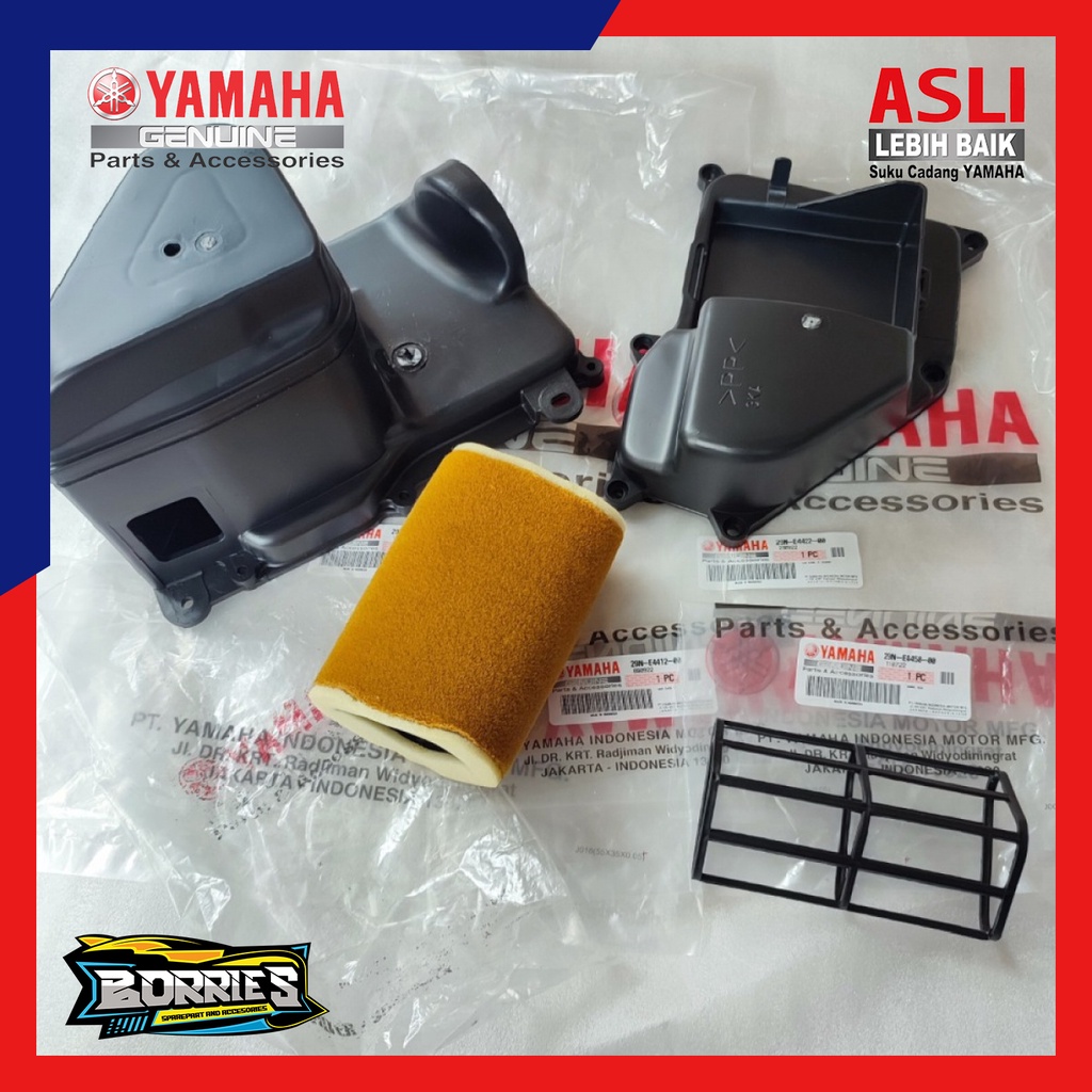 Saringan Udara Filter Udara Box Udara Komplit Kumplit Assy Yamaha Rx King Rx King New Rx King Se Ori