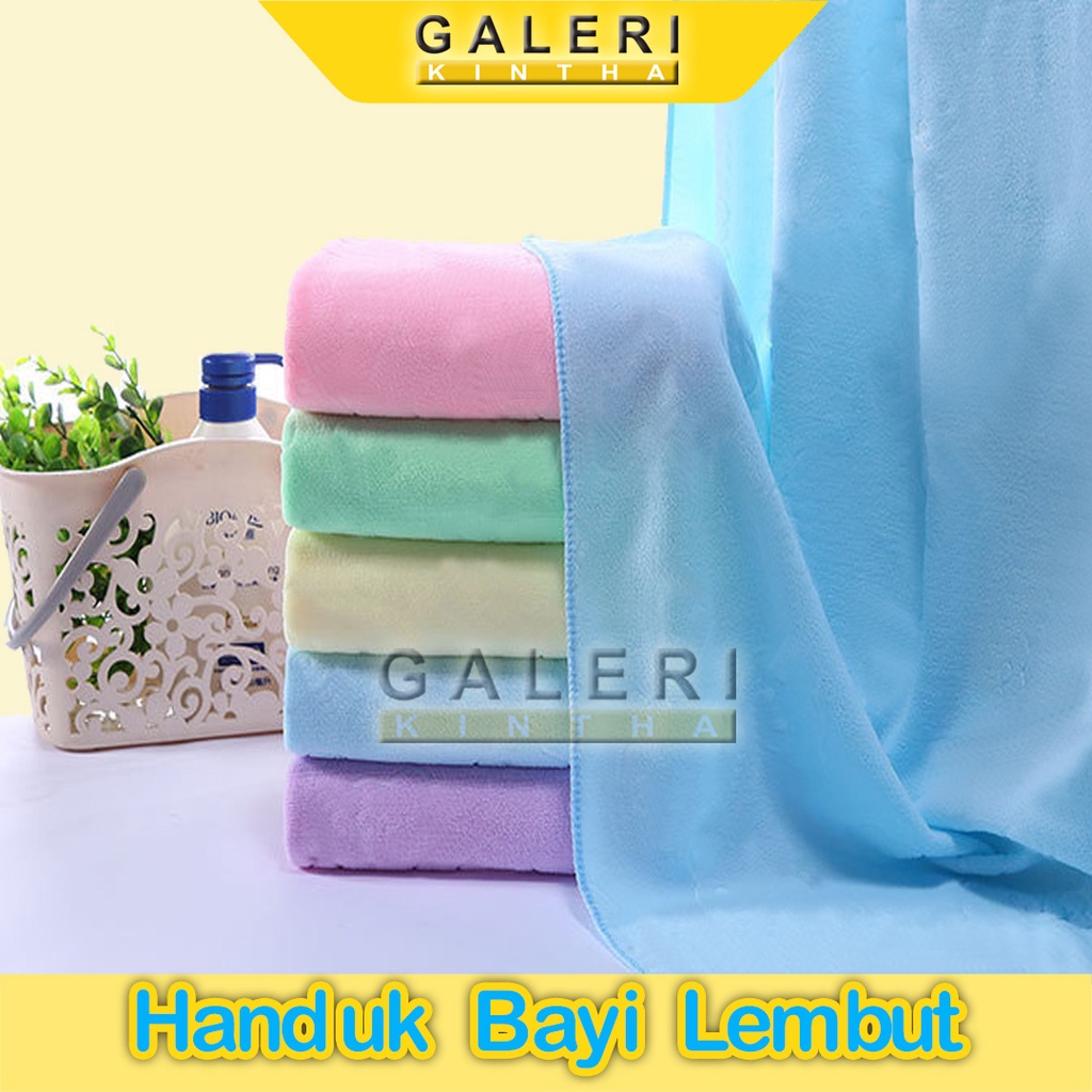 Handuk Bayi Lembut Baby Newborn Jumbo Microfiber