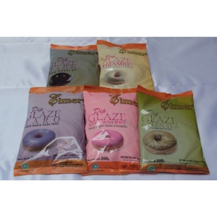 

promo!! Elmer Dip Glaze Topping Donat 200 gram