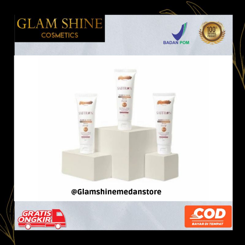 MASKER SAFFRON GLAMSHINE/ MASKER WAJAH