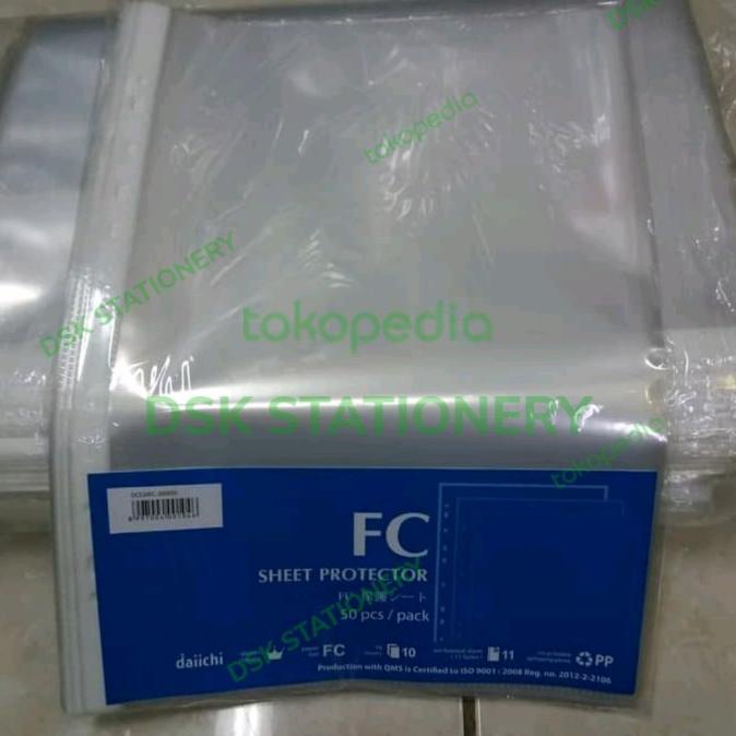 

PLASTIK POCKET DAICHI A4 DAN FOLIO ISI 50 SHEET