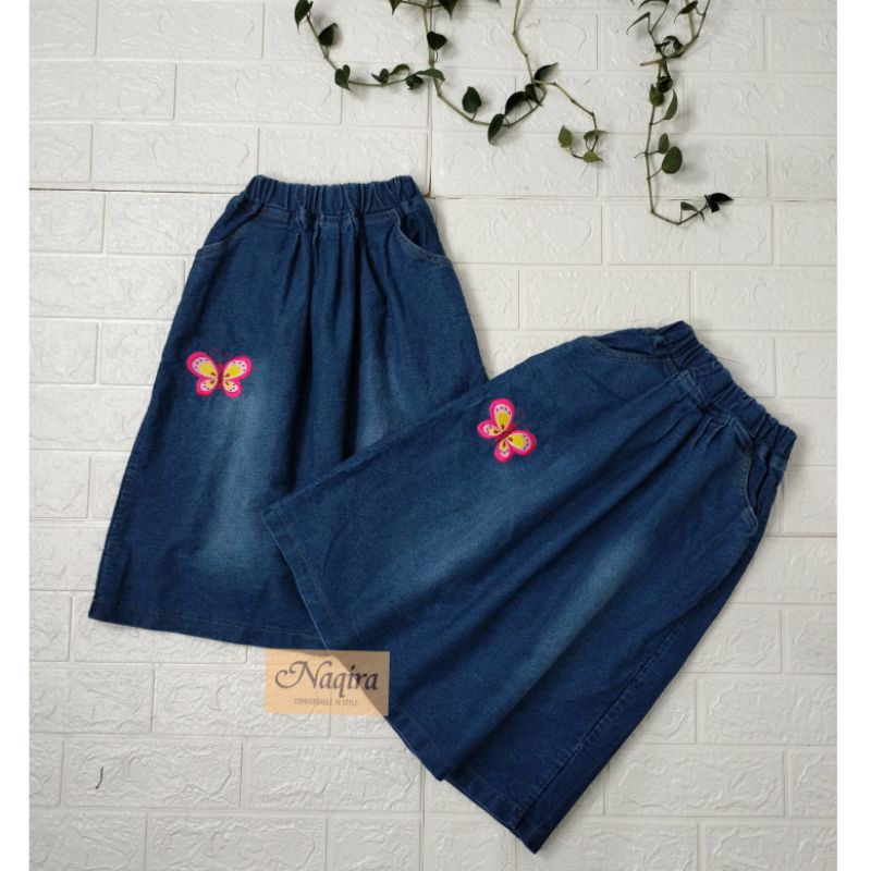 Rok Jeans Anak Wanita #RokAnak #RokJeans #RokBordir #RokWanita