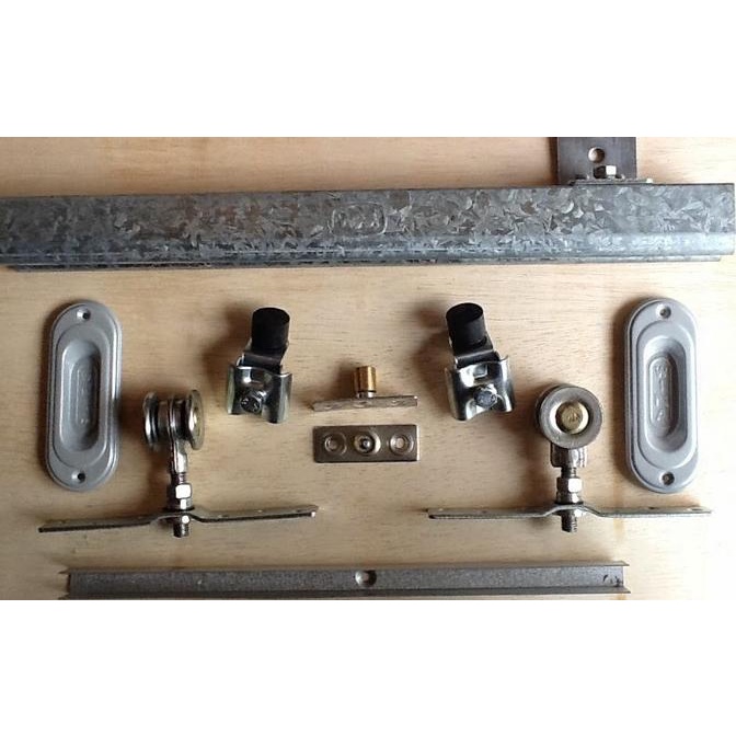 Wina Sliding, Rel Dan Roda Sliding Tipe Ws100 Utk Pintu Sliding Kamar