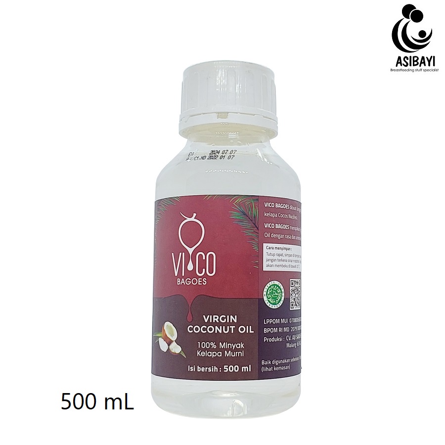 

VCO Vico Bagoes 500ml Extra Virgin Coconut Oil Minyak Kelapa Murni 500 ml