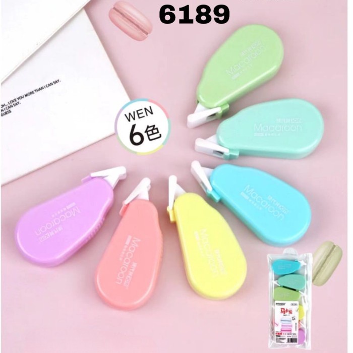 

PRO Correction Tape Mini Set 6/Tipex Rol/Pita Koreksi/Tipex Kering - 6189