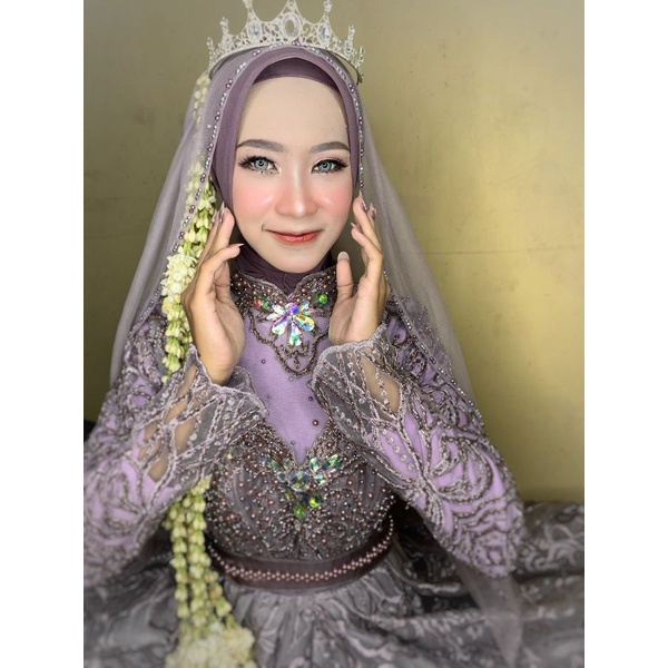 jasa makeup pengantin + sewa baju pengantin