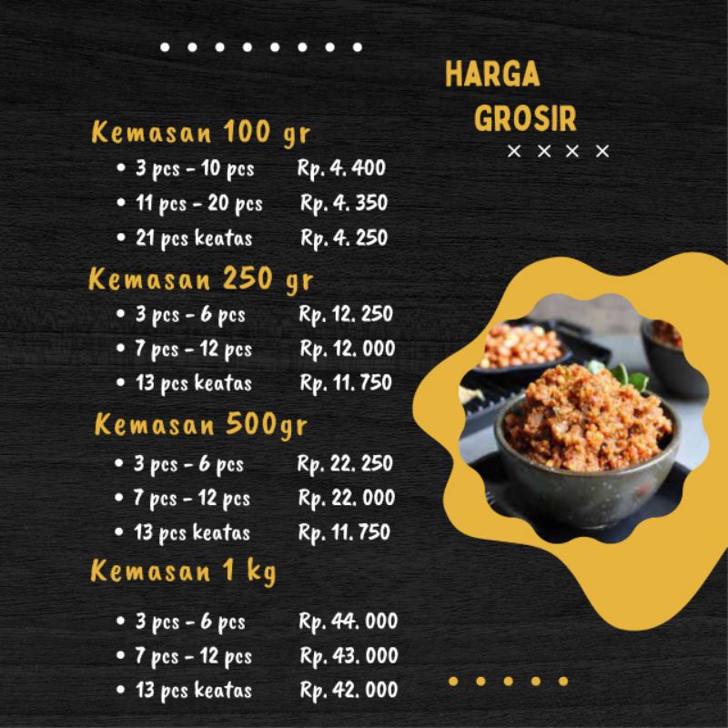 

Grosir sambal pecel PREMIUM 1 kg bisa dijual lagi | Sambal kacang | bumbu pecel | sambal | suplier | grosir