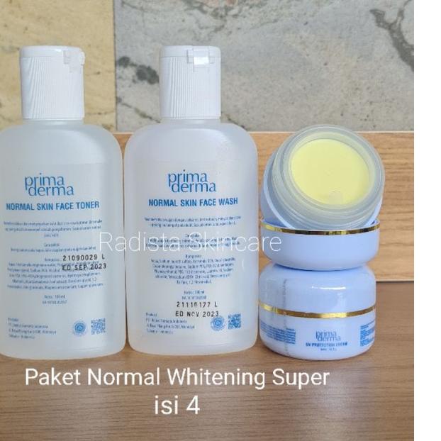 ㅇ BPOM Prima Derma Primaderma Paket Normal Whitening Super Glowing ㅴ