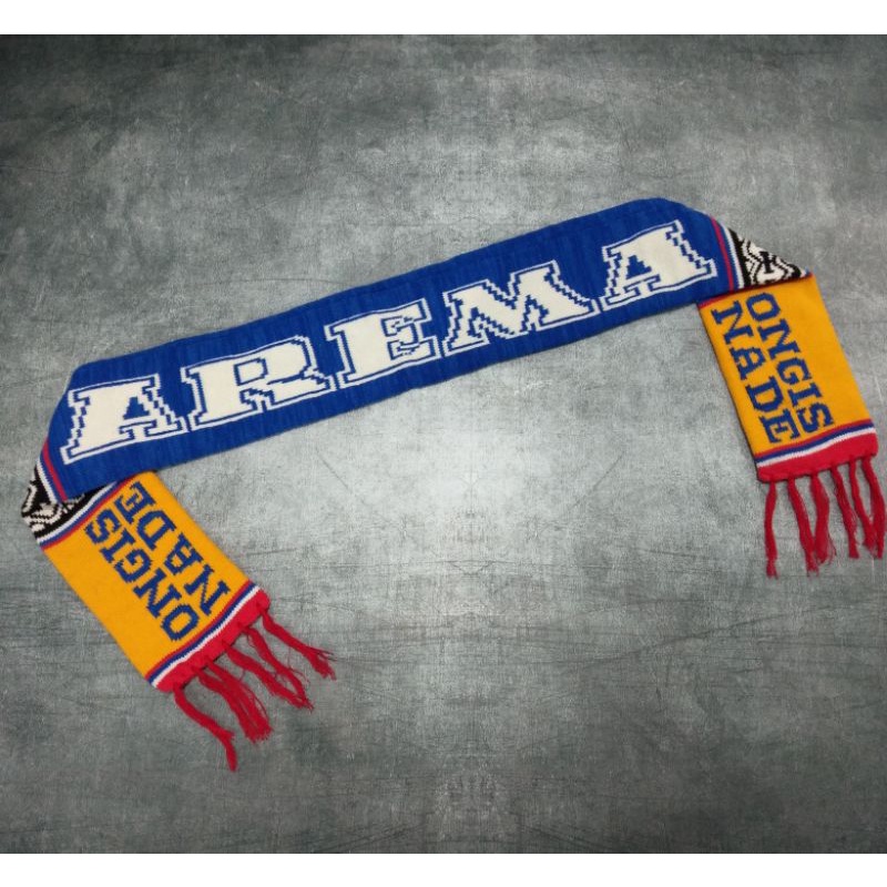 Syal Rajut Arema Malang Klasik Edisi Liga Indonesia 2013