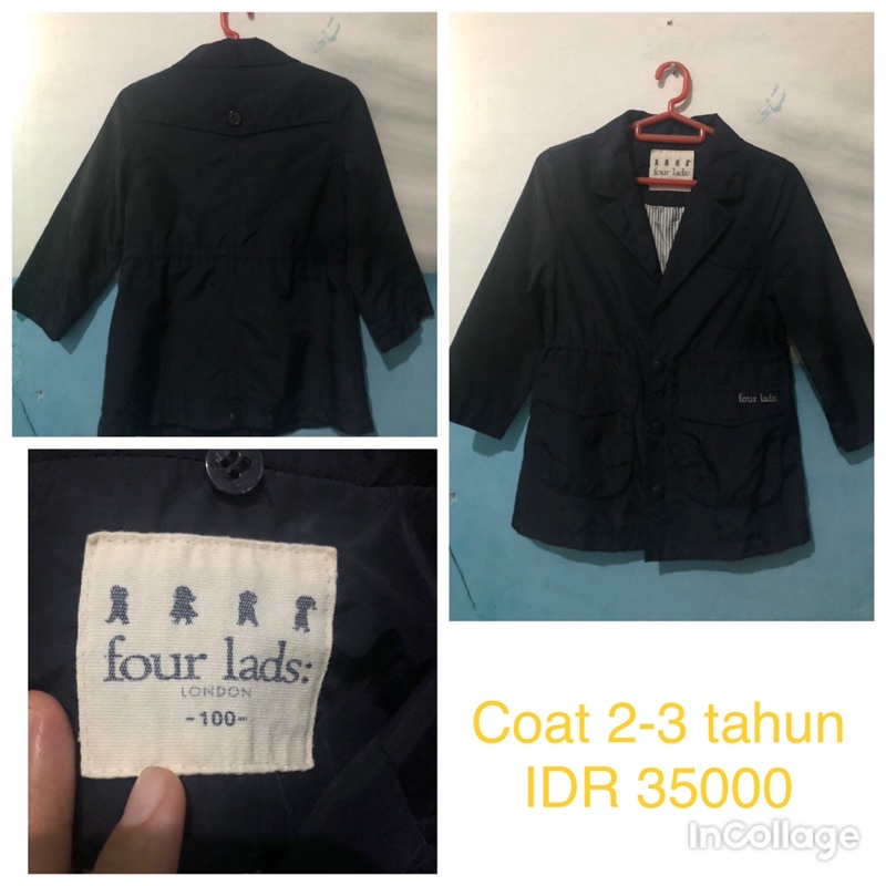 Preloved coat anak