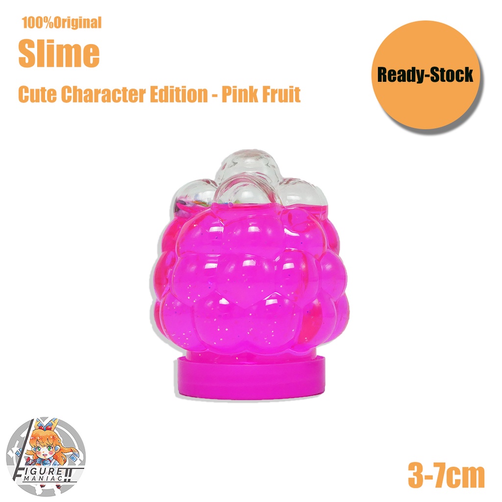 Mainan Anak - Slime Grape Fruit Mini Cute Edition Import Premium Slime Lucu Cute Slime Aman Crystal Mud Galaxy Mud