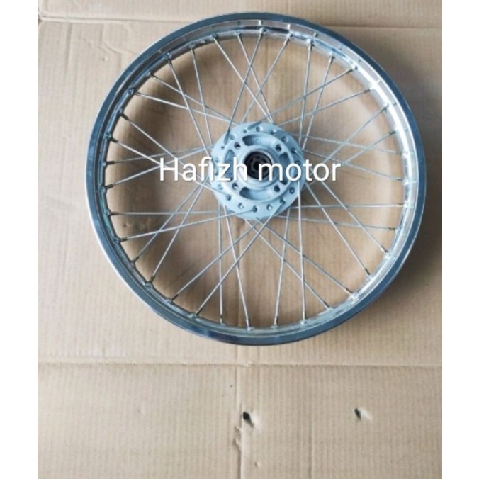 Velg depan tromol plus velg depan second supra x 125 lama