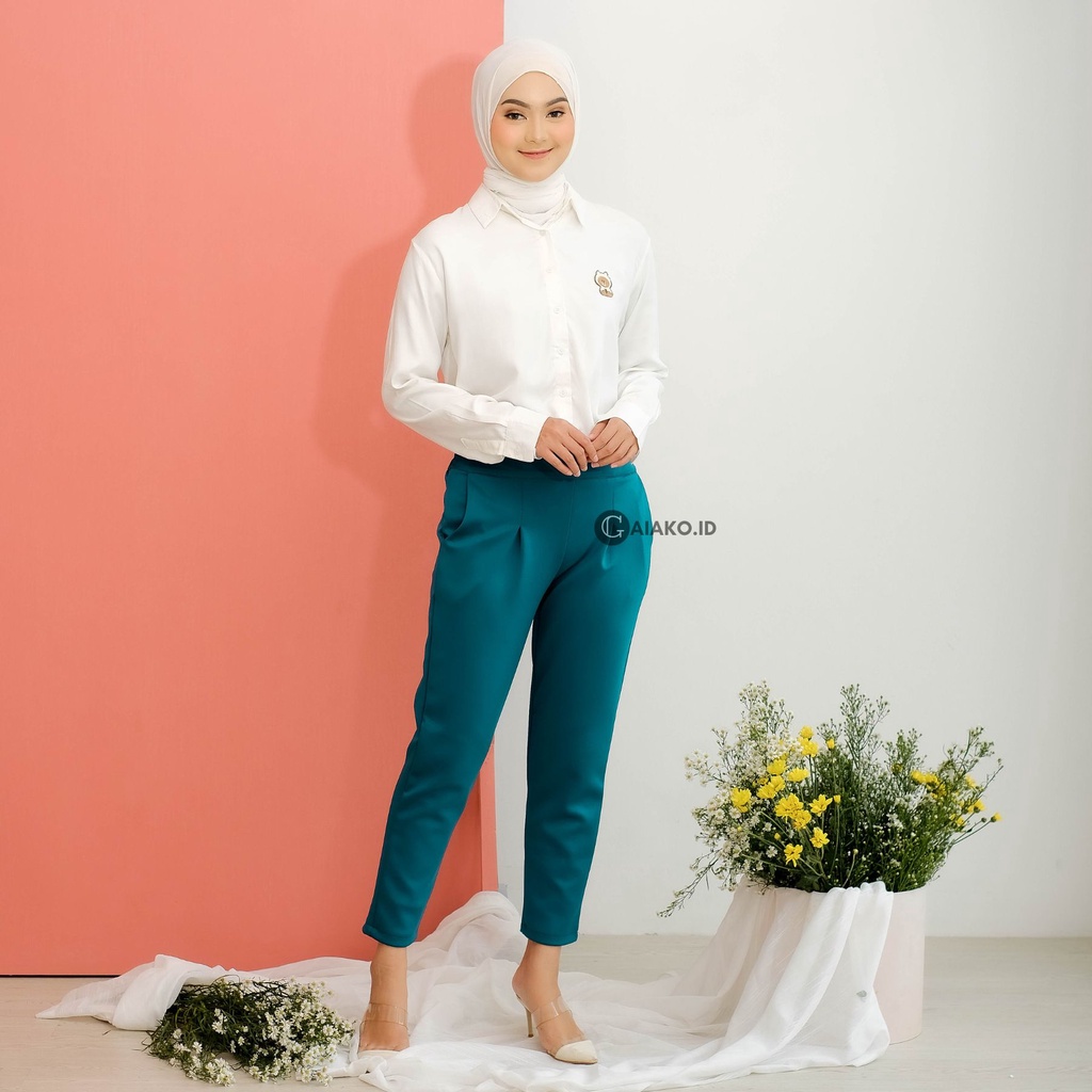 GAIAKO - HAREM PANTS SCUBA - 301