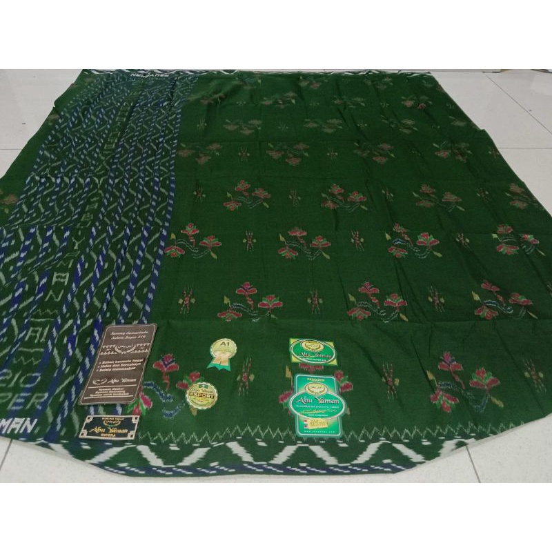 Sarung Abu Yaman Full Sutra Spunsilk Jadulan