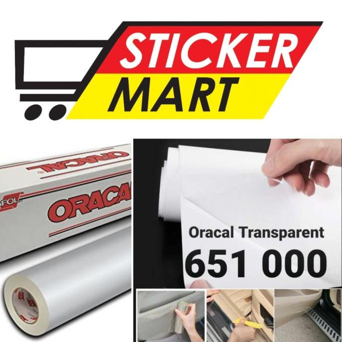 

[BISA COD] Sticker Oracal transparan bening 651 000