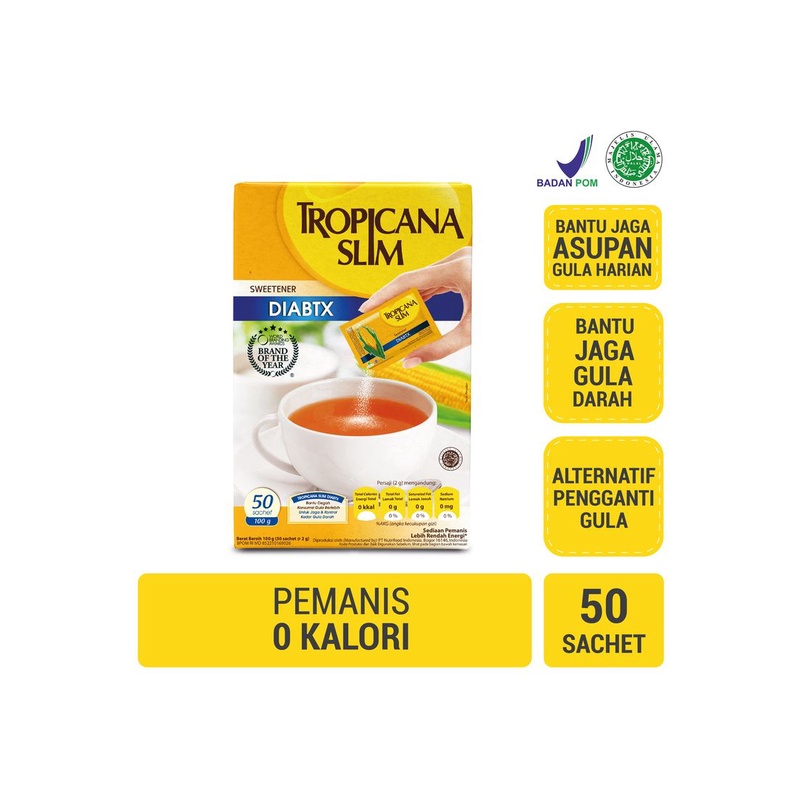 

Tropicana Slim Diabetic - Pemanis Anti Diabet