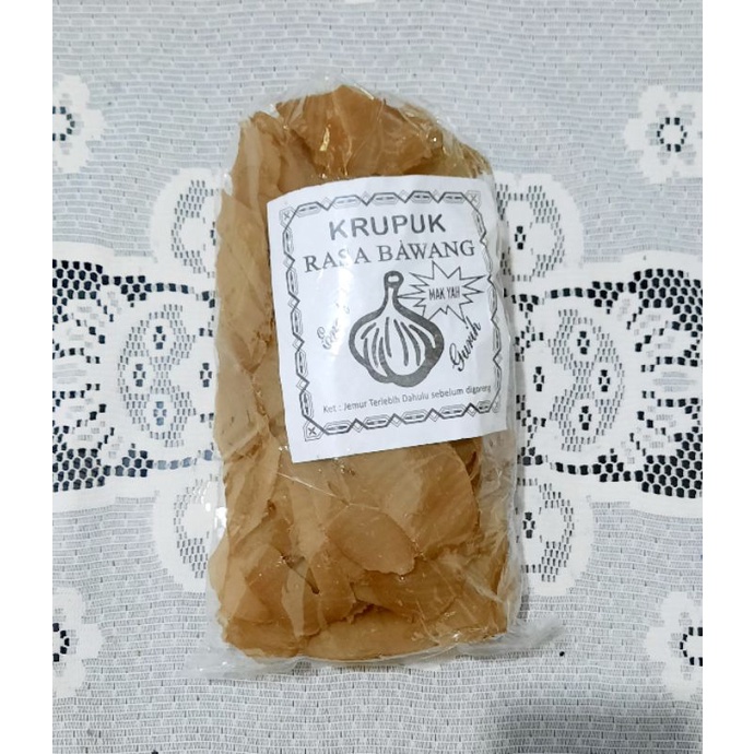 

Kerupuk Bawang Mentah - 500 gr