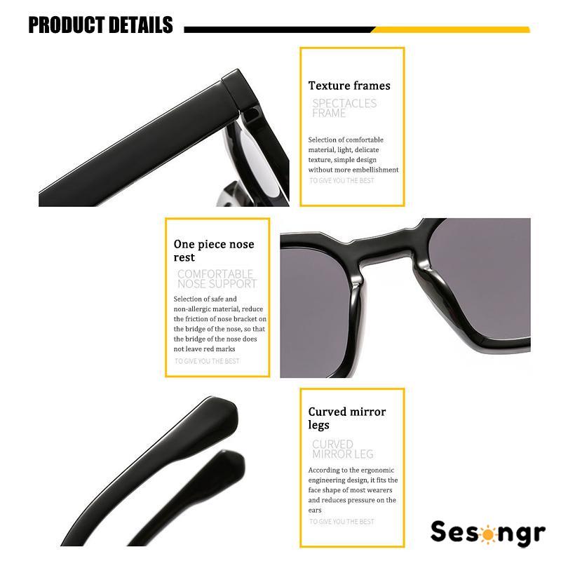 COD kacamata candy Kaca mata Hitam Pria Wanita Korean Fashion Gaya Candy Color Retro Sunglasses - SG