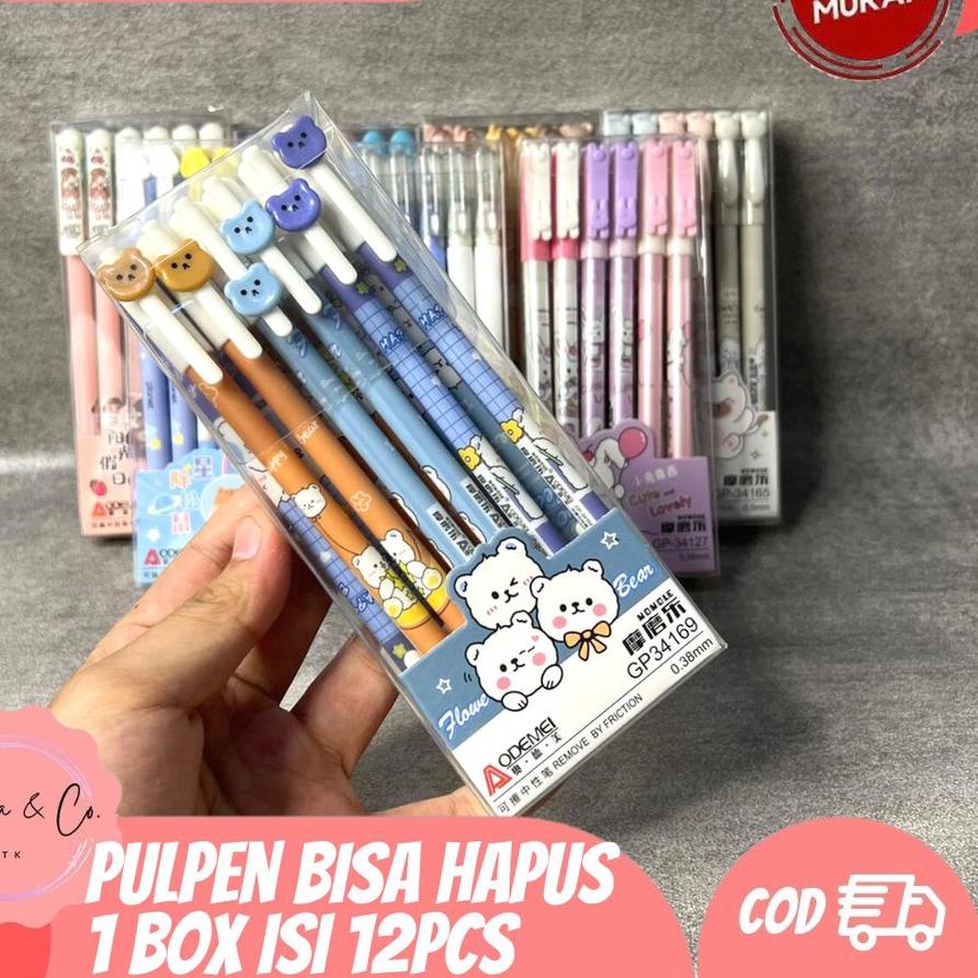 

♚♚ PULPEN BISA HAPUS ERASABLE PEN ODEMEI LUCU UNIK MURAH PEN MURAH ALAT TULIS SEKOLAH ALAT TULIS KANTOR ATK MURAH BISA COD