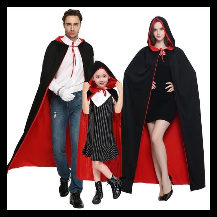 

JUBAH DRAKULA MERAH HITAM KOSTUM HALOWEEN DRACULA HALLOWEEN COSTUME BARU