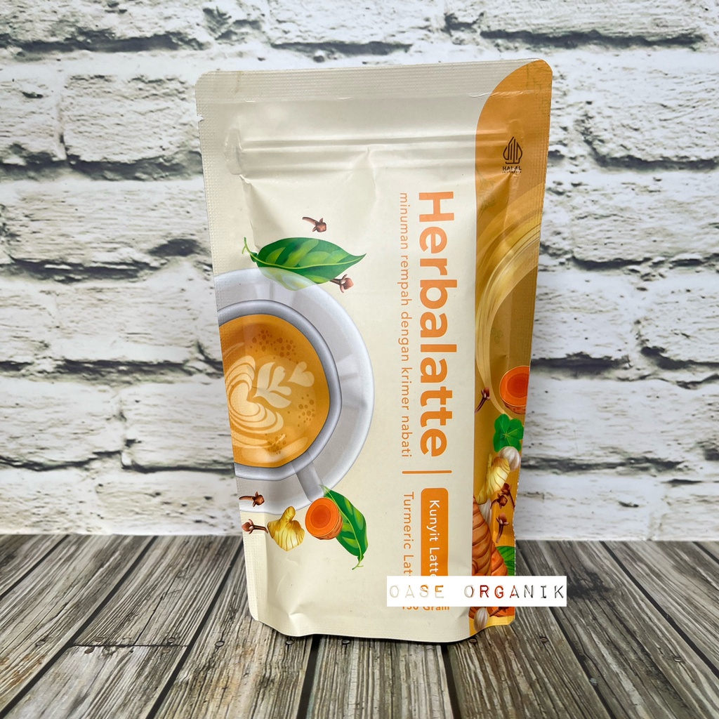 

Agradaya Herbalatte Turmeric Latte / Latte Kunyit (non-dairy) 150gram