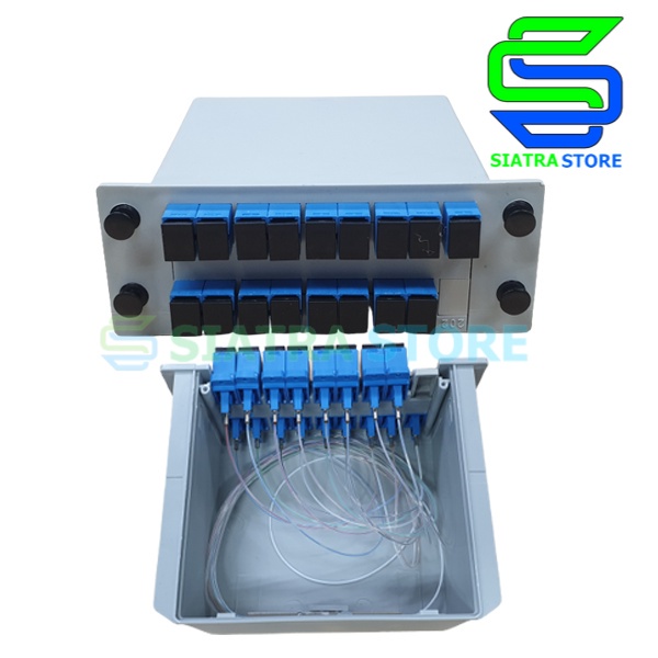 Splitter FO 1:16 SC/UPC | Splitter 1:16 Box Cassette Fiber Optic