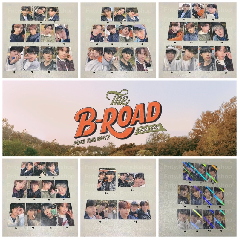 Trading Card (TC) The Boyz -  The B Road