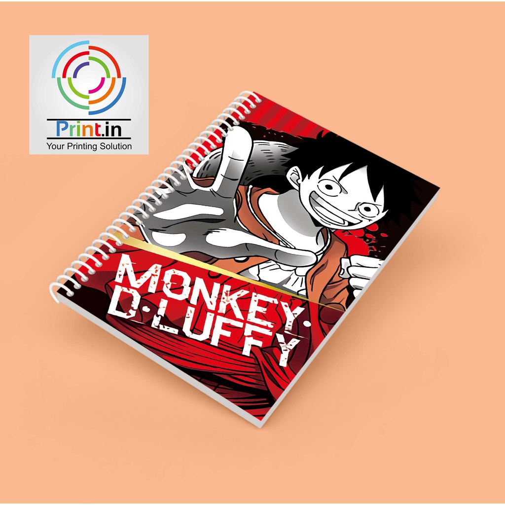 

Notebook Spiral Luffy One Piece Hardcover dan Softcover