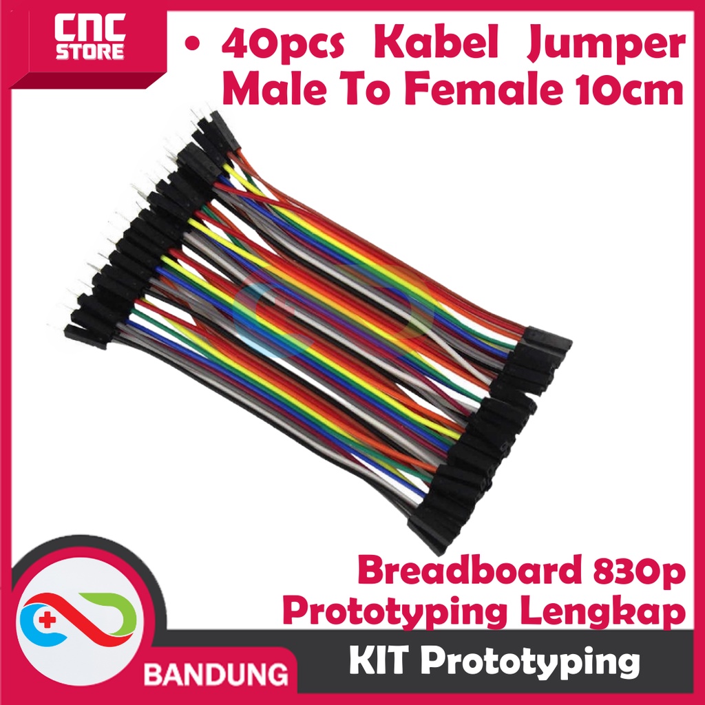 PAKET LENGKAP BREADBOARD KIT PROTOTYPING MB102 830P