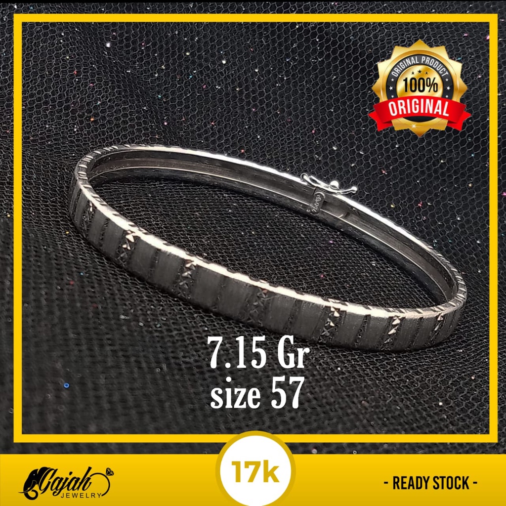 Gelang Emas 17K - 7.15 gr kadar 750 - 4037