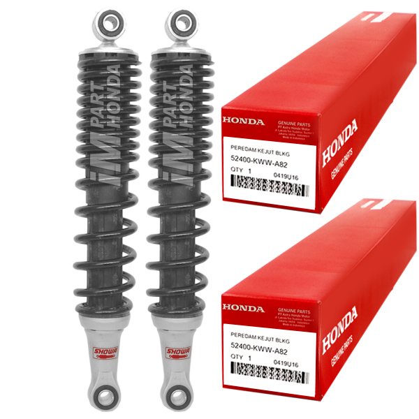 52400-KWW-A82 Shock Belakang Revo 110 2011 - 2012 Revo Fi New Supra X 125 Fi JKT