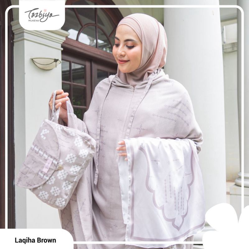 MUKENA TAZBIYA SET SEJADAH LAQIHA SERIES ALLSIZE