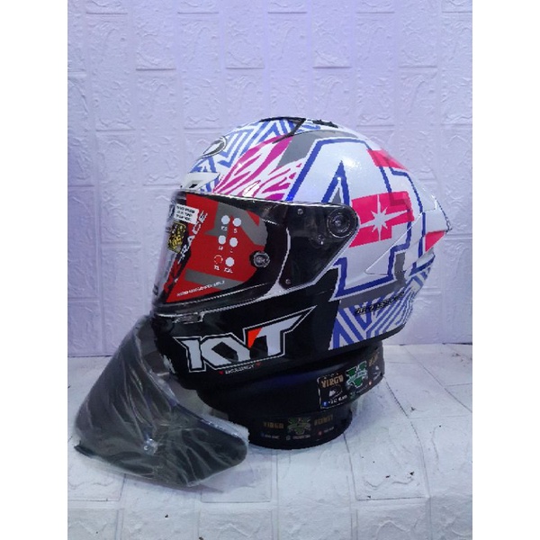 KYT NZ-RACE ESPARGARO 2022/E06 WITE SPONSOR