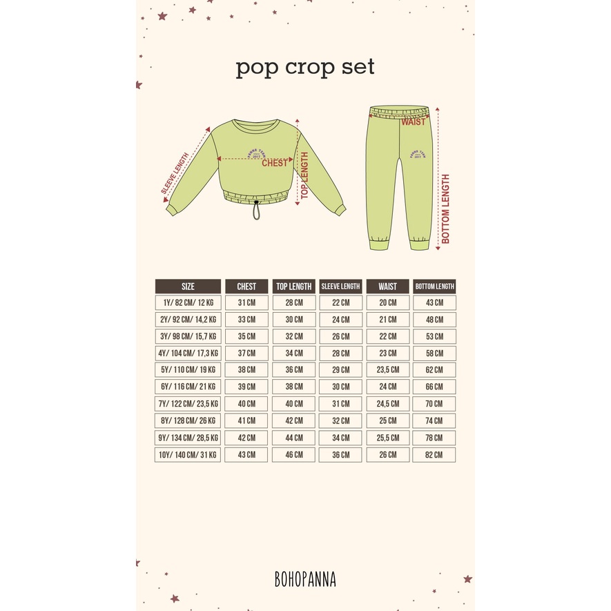 BOHOPANNA - POP CROP