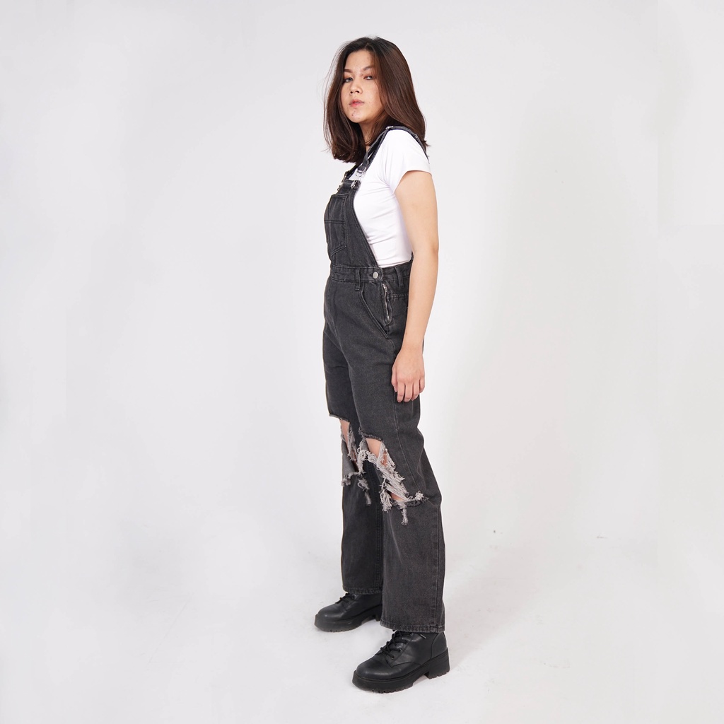 VIERLIN - Jumpsuit jeans 7630
