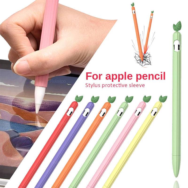 Cover Case Pelindung Apple Pensil2 1 Silikon Case Untuk iPad Pensil1 2 Anti Hilang Case For Apple Pencil2 1 Stylus Protector