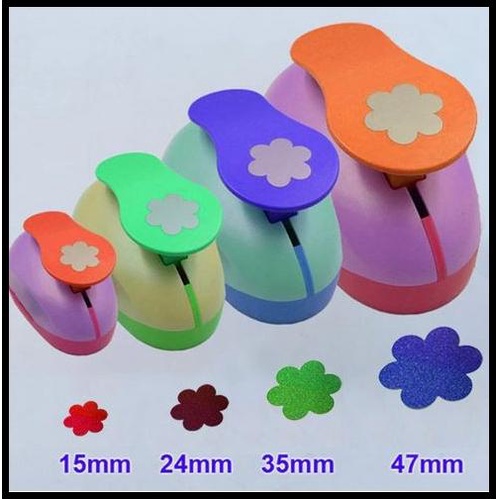 

Set Paper Punch - Six Petal Flower Series